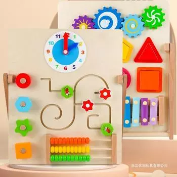 Детские красочные игрушки раннего образования «Вселенная просвещения» Монтессори-развивающие игрушки для развития координации движений и глаз разноцветный