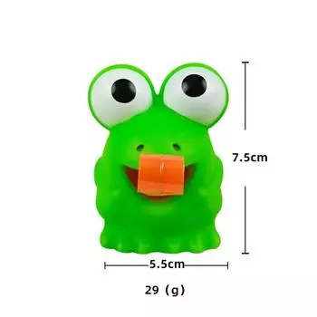 Детские креативные декомпрессионные игрушки-непоседа, щипковая лягушка, динозавр, высунутый язык, игрушка для снятия стресса, рождественские подарки для детей Frog