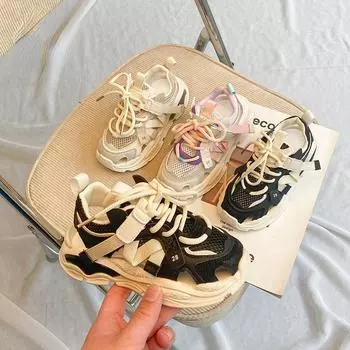 Детские кроссовки 2023 Летние повседневные сандалии для мальчиков и девочек 26