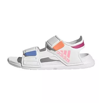 Детские кроссовки adidas AltaSwim Sandal J White Pink Fuchsia Cloud-White Beam-Pink Semi-Lucid-Fuchsia H03775 28