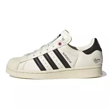 Детские кроссовки adidas Andr Saraiva x Superstar Big Kid Love Graffiti Кремово-белые Core-Black GZ1753 38