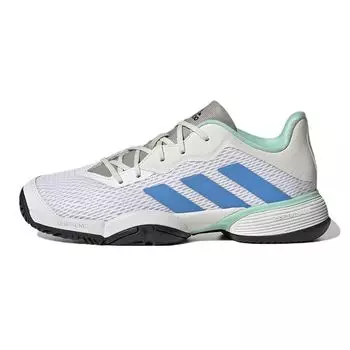 Детские кроссовки adidas Barricade J White Pulse Blue Cloud-White Core-Black GY4017 36