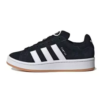 Детские кроссовки adidas Campus 00s J Black White Gum Core-Black Cloud-White HQ6638 36
