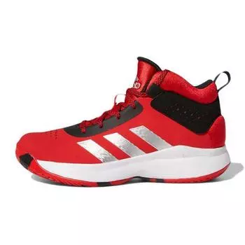 Детские кроссовки adidas Cross Em Up 5 J Wide Vivid Red Silver Metallic Core-Black GX4791 29