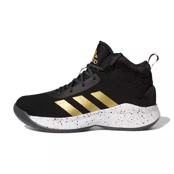 Детские кроссовки adidas Cross Em Up 5 Wide J Black Gold Metallic Core-Black Cloud-White GX4790 30