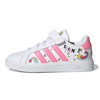 Детские кроссовки adidas Disney x Grand Court J Minnie Mouse White Cloud-White Bliss-Pink GY6629 40