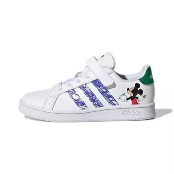 Детские кроссовки adidas Disney x Grand Court J Mickey and Minnie Mouse White Cloud-White Sonic-Ink GZ3319 29