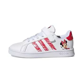 Детские кроссовки adidas Disney x Grand Court J Minnie Mouse White Cloud-White Ray-Red GZ3318 29