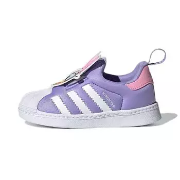 Детские кроссовки adidas Disney x Superstar 360 Little Kid Daisy Duck White Cloud-White GX3275 35