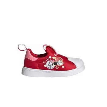Детские кроссовки adidas Disney x Superstar 360 I Minnie Mouse and Daisy Duck Red Better-Scarlet Clear-Pink ID9709 21