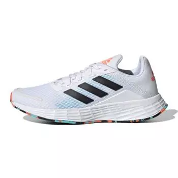 Детские кроссовки adidas Duramo SL J White Pulse Aqua Cloud-White Core-Black GV9817 36