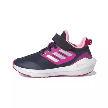 Детские кроссовки adidas EQ21 Run 2.0 J Legend Ink Real Magenta Синий Серебристый-Металлик Team-Real-Magenta GZ2308 28
