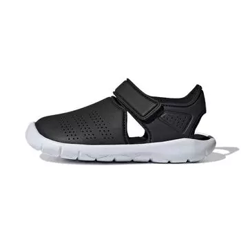 Детские кроссовки adidas FortaSwim Stripes J Black Core-Black Footwear-White FW6048 30