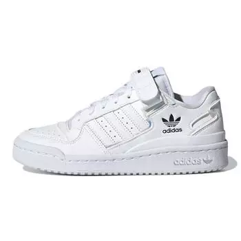 Детские кроссовки adidas Forum J White Iridescent Cloud-White Core-Black GY9249 36