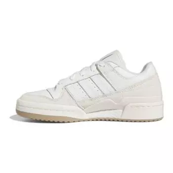 Детские кроссовки adidas Forum Low Big Kid White Gum Chalk-White Cloud-White ID6861 40