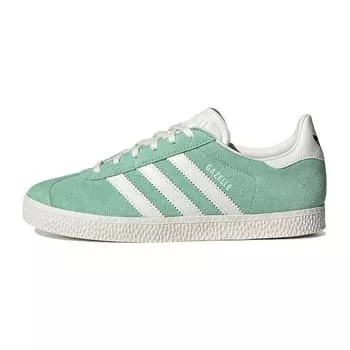 Детские кроссовки adidas Gazelle J Easy Green Core-White Silver-Green HP2865 37