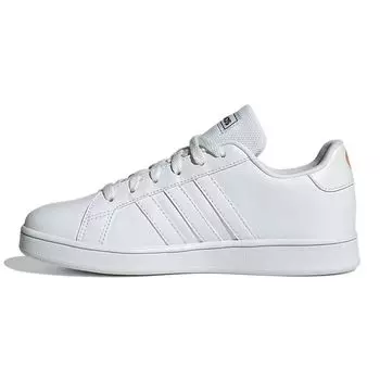 Детские кроссовки adidas Grand Court J Pride White Footwear-White H02289 28