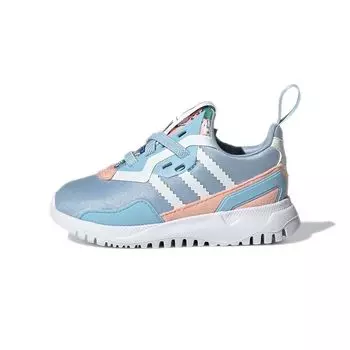 Детские кроссовки adidas Her Studio London x Original Flex I Colorful Blossoms Blue Haze-Coral Cloud-White Q47142 26