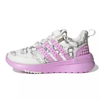 Детские кроссовки Adidas LEGO x Racer TR Little Kid Off White Bliss Lilac Core-Black GW1877 33