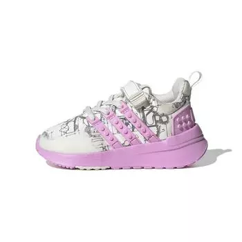 Детские кроссовки Adidas LEGO x Racer TR I Off White Bliss Lilac Core-Black GW1873 21