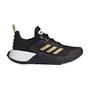 Детские кроссовки adidas LEGO x Sport Big Kid Black Gold Metallic Core-Black Cloud-White FY8444 37