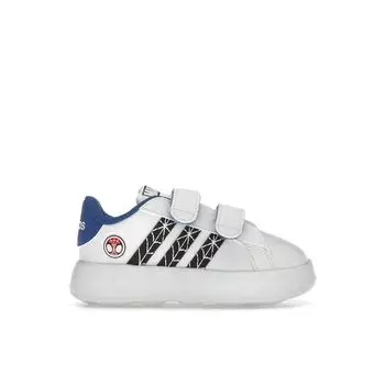 Детские кроссовки adidas Marvel x Grand Court Cloudfoam I Spider-Man White Cloud-White Core-Black ID8017 24