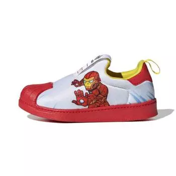 Детские кроссовки adidas Marvel x Superstar 360 J Iron Man White Cloud-White Vivid-Red FX4880