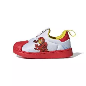 Детские кроссовки adidas Marvel x Superstar 360 Infant Iron Man White Cloud-White Vivid-Red FX4883