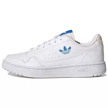 Детские кроссовки adidas NY 90 J White Blue Rush Cloud-White Ecru-Tint GZ1875 35