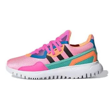 Детские кроссовки adidas Originals Flex J Hyper Pop Pink Core-Black Screaming-Orange FX5332 35
