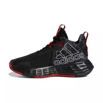 Детские кроссовки adidas Own The Game 2.0 J Lunar New Year Black Core-Black Scarlet GY0812 28