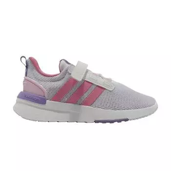 Детские кроссовки adidas Racer TR21 Little Kid Purple Rose Pink, белый GX3494 28.5