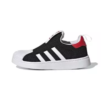 Детские кроссовки adidas Superstar 360 C Black Vivid Red Core-Black Cloud-White GZ5033 33
