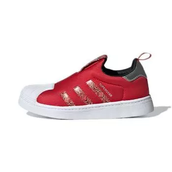 Детские кроссовки adidas Superstar 360 J Chinese New Year Red Scarlet Core-Black GX6340 28