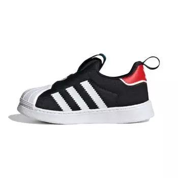 Детские кроссовки adidas Superstar 360 J Toy Race Car Black Core-Black Vivid-Red HQ4075 28