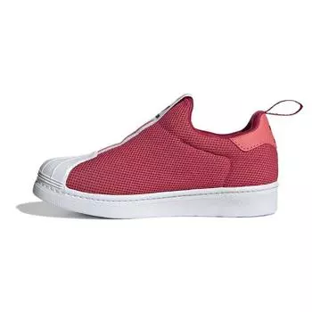 Детские кроссовки adidas Superstar 360 XJ Wild Pink Hazy Rose, белый FX4917 33