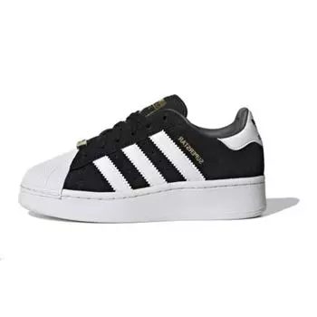 Детские кроссовки adidas Superstar XLG J Black White Core-Black Cloud-White Grey-Five IG0288 38