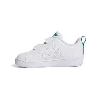 Детские кроссовки adidas VS Advantage Clean CMF J White Footwear-White Green AW4889