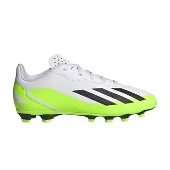 Детские кроссовки adidas X Crazyfast.4 FG J Crazyrush Pack White Cloud-White Core-Black IE1588 33