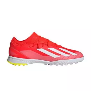 Детские кроссовки adidas X Crazyfast League TF J Energy Citrus Pack Red Solar-Red Cloud-White IF0679 38
