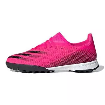 Детские кроссовки adidas X Ghosted.3 TF J Shock Pink Core-Black Screaming-Orange FW6927 29