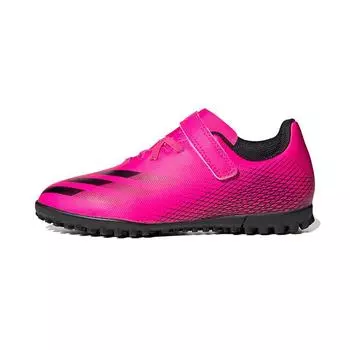 Детские кроссовки adidas X Ghosted.4 на липучке TF J Superspectral Pack Purple Team-College-Purple Core-Black FZ3750 38