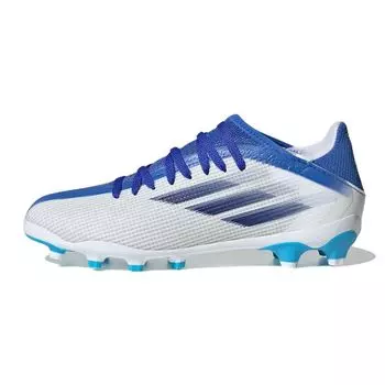 Детские кроссовки adidas X Speedflow.3 MG J White Legacy Indigo Cloud-White Hi-Res-Blue GW7505 33