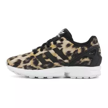 Детские кроссовки adidas ZX Flux J Leopard Brown Core-Black Footwear-White B25642 36