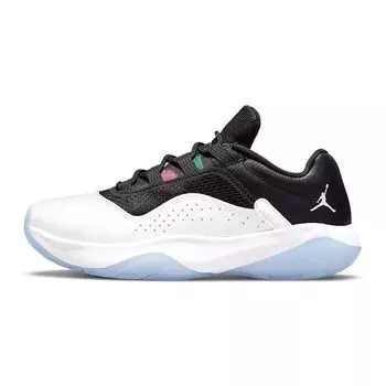 Детские кроссовки Air Jordan 11 CMFT Low GS White Black Ghost-Green Metallic-Silver CZ0907-104 36.5