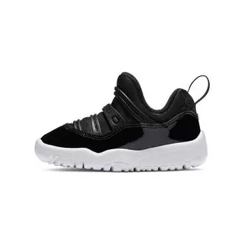 Детские кроссовки Air Jordan 11 Retro Little Flex TD 25th Anniversary Black White BQ7102-011