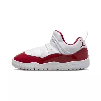 Детские кроссовки Air Jordan 11 Retro Little Flex PS Cherry белый черный университетский красный BQ7101-116 31