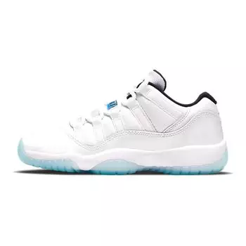 Детские кроссовки Air Jordan 11 Retro Low GS Legend Blue White Black 528896-117 35.5