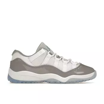 Детские кроссовки Air Jordan 11 Retro Low PS Cement Grey White University-Blue 505835-140 28