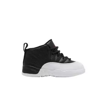 Детские кроссовки Air Jordan 12 Retro TD Playoff 2022 Black Varisty-Red White 850000-006 21